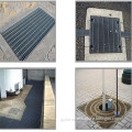 Galvanized steel grating drainage trench cover